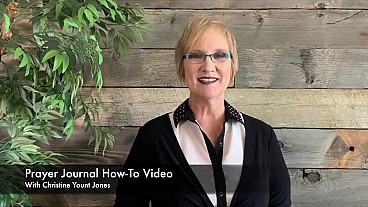 Prayer Journal How-To Video