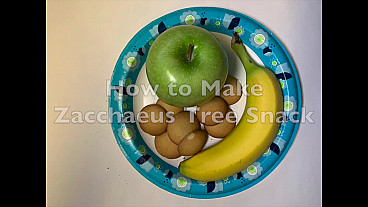How to Make Zacchaeus Tree Snack
