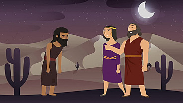 Jesus Heals a Blind Man