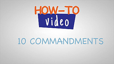 The Ten Commandments How-to Video